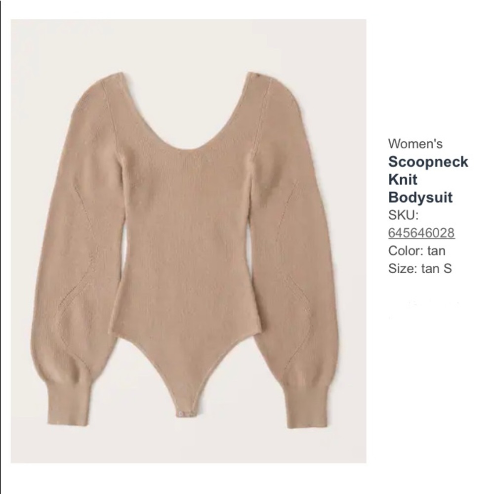 Abercrombie and Fitch Sweater Bodysuit